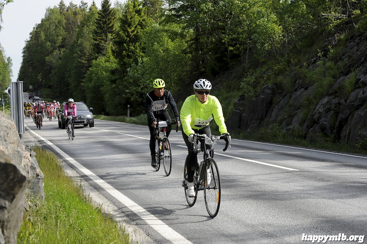 Bild från Vätternrundan 2015