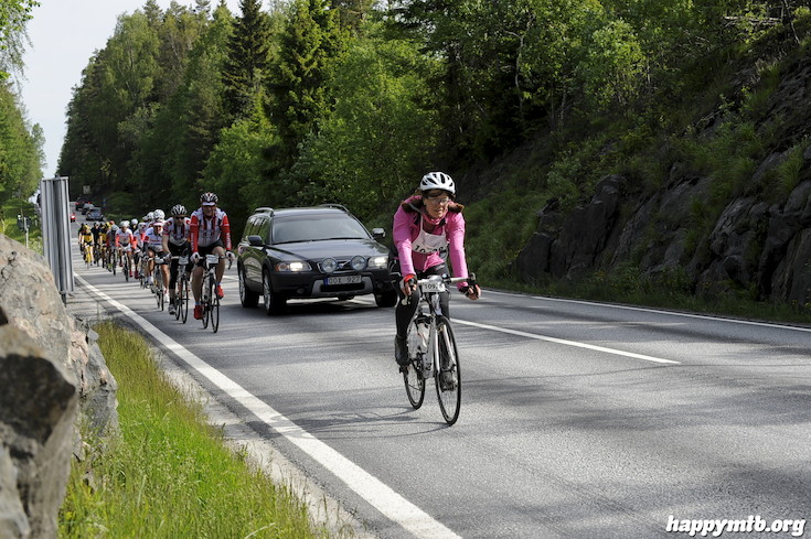 Bild från Vätternrundan 2015
