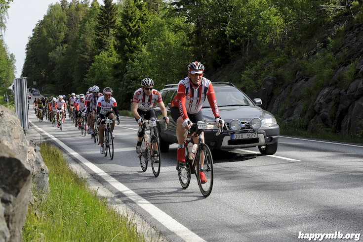 Bild från Vätternrundan 2015