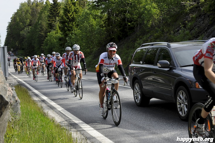 Bild från Vätternrundan 2015