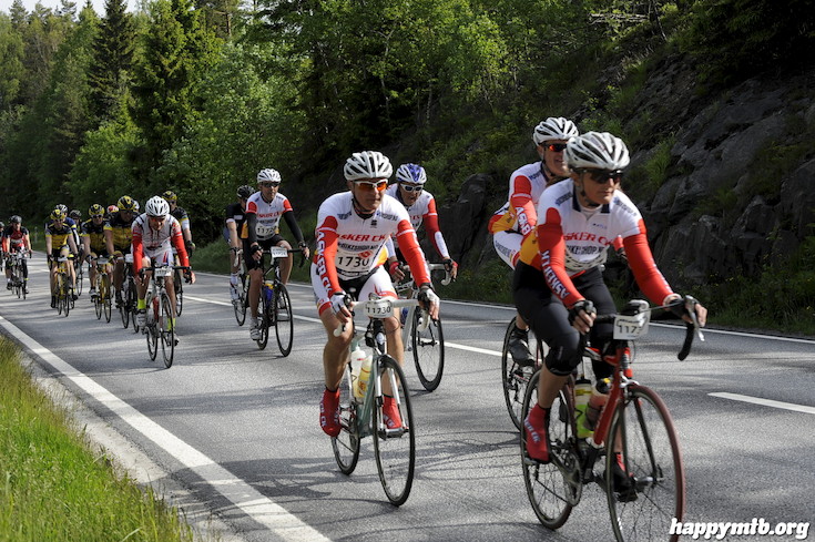 Bild från Vätternrundan 2015