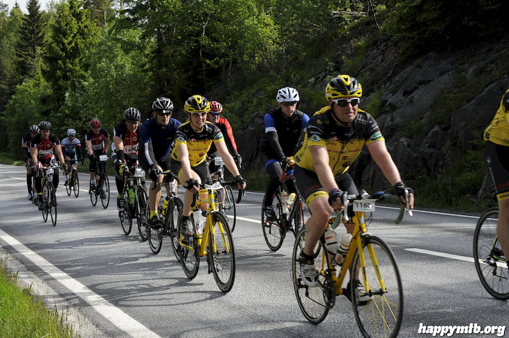 Bild från Vätternrundan 2015