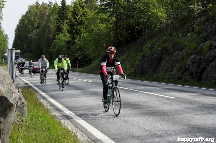 Bild från Vätternrundan 2015