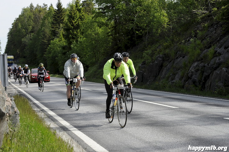 Bild från Vätternrundan 2015