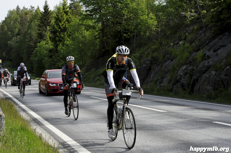 Bild från Vätternrundan 2015
