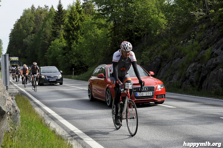 Bild från Vätternrundan 2015