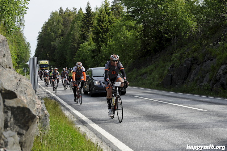 Bild från Vätternrundan 2015