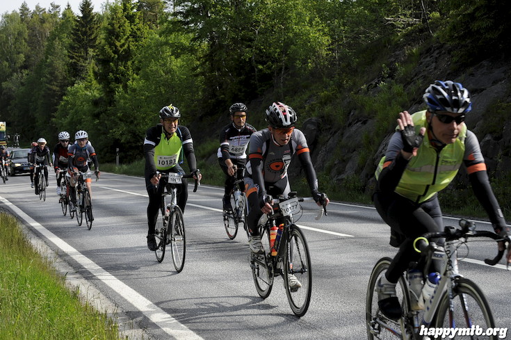 Bild från Vätternrundan 2015