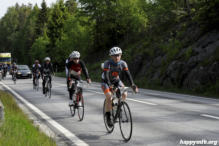 Bild från Vätternrundan 2015