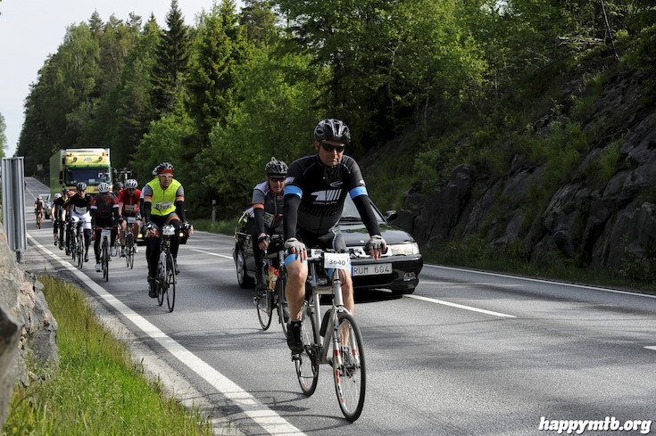 Bild från Vätternrundan 2015