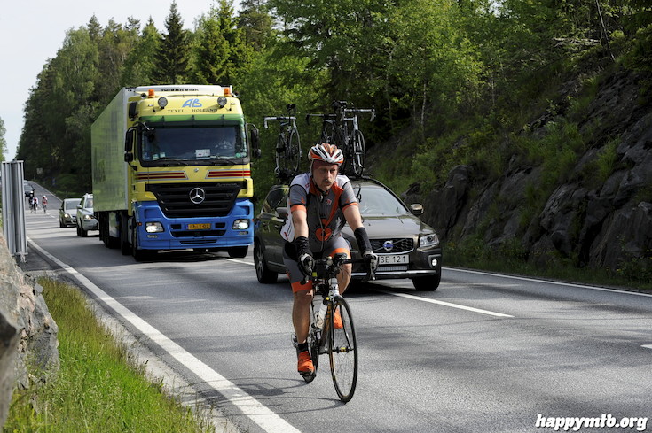Bild från Vätternrundan 2015