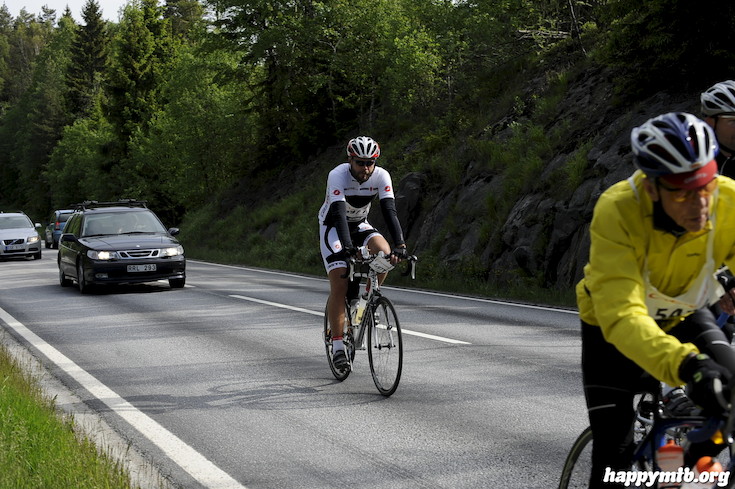 Bild från Vätternrundan 2015