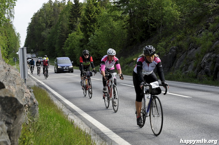 Bild från Vätternrundan 2015