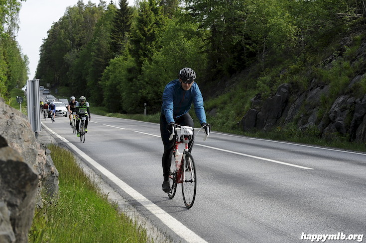 Bild från Vätternrundan 2015
