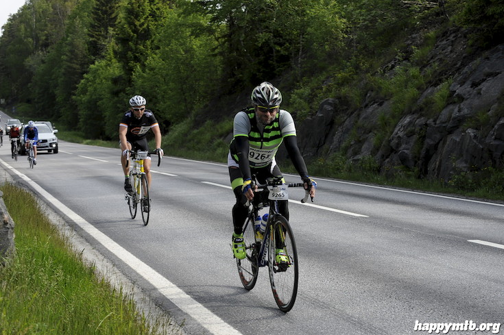 Bild från Vätternrundan 2015