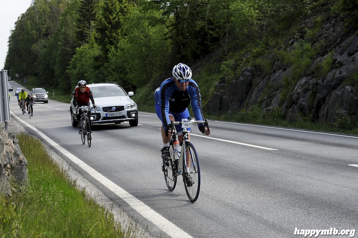 Bild från Vätternrundan 2015