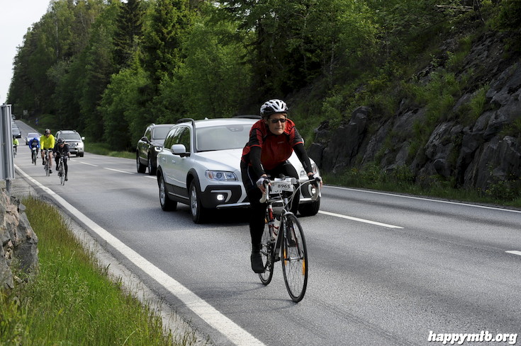 Bild från Vätternrundan 2015
