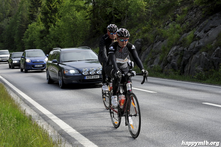 Bild från Vätternrundan 2015