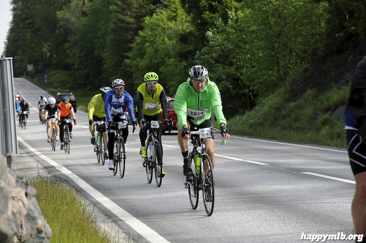 Bild från Vätternrundan 2015