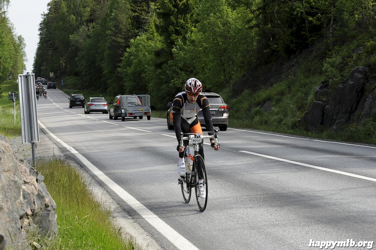 Bild från Vätternrundan 2015