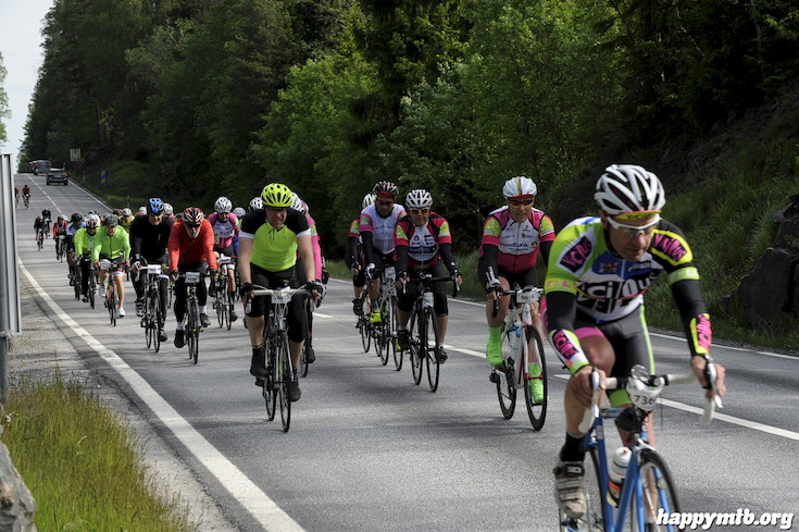 Bild från Vätternrundan 2015