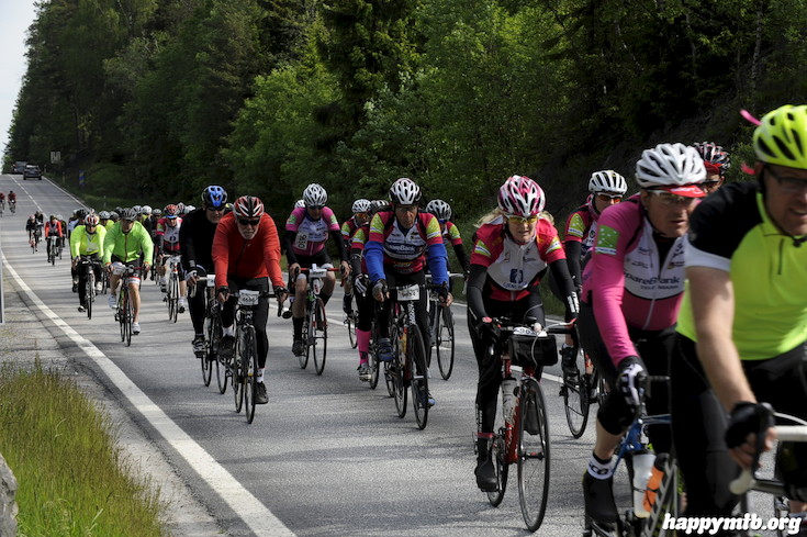 Bild från Vätternrundan 2015