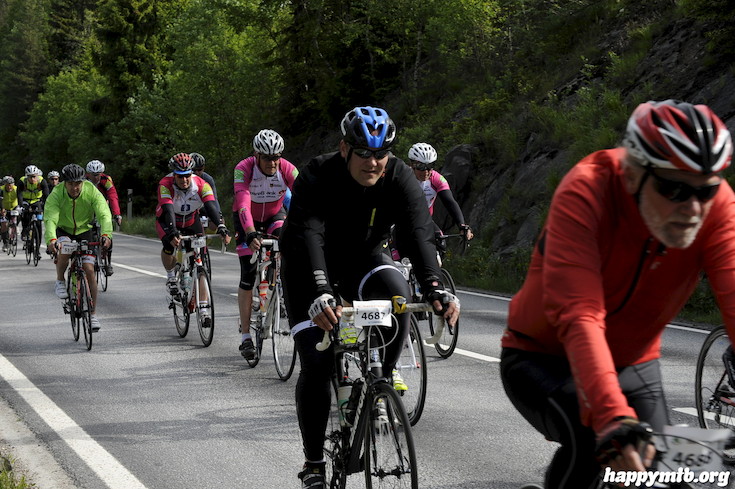 Bild från Vätternrundan 2015