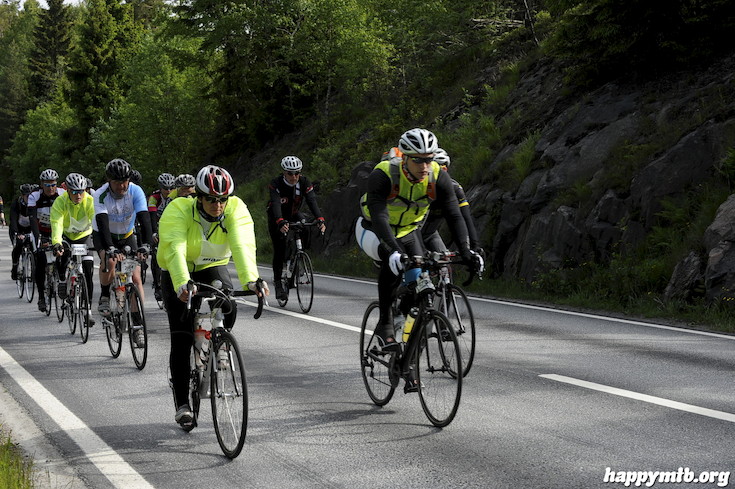Bild från Vätternrundan 2015