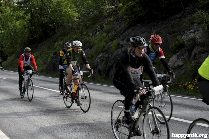 Bild från Vätternrundan 2015