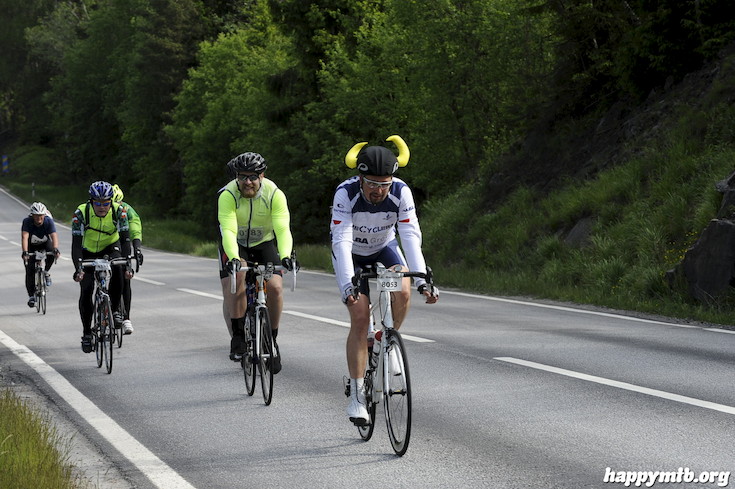 Bild från Vätternrundan 2015