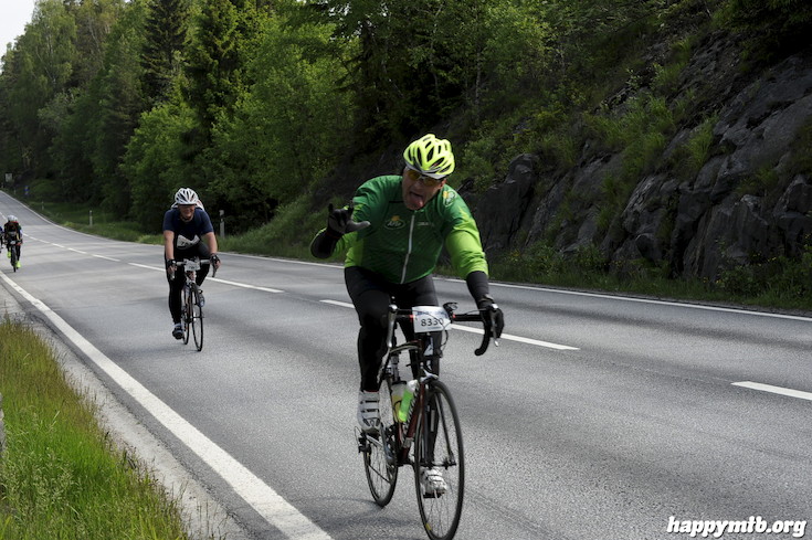 Bild från Vätternrundan 2015