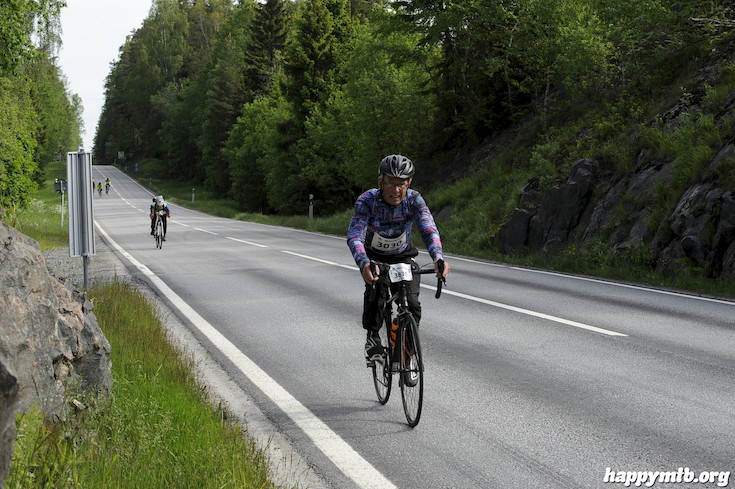 Bild från Vätternrundan 2015