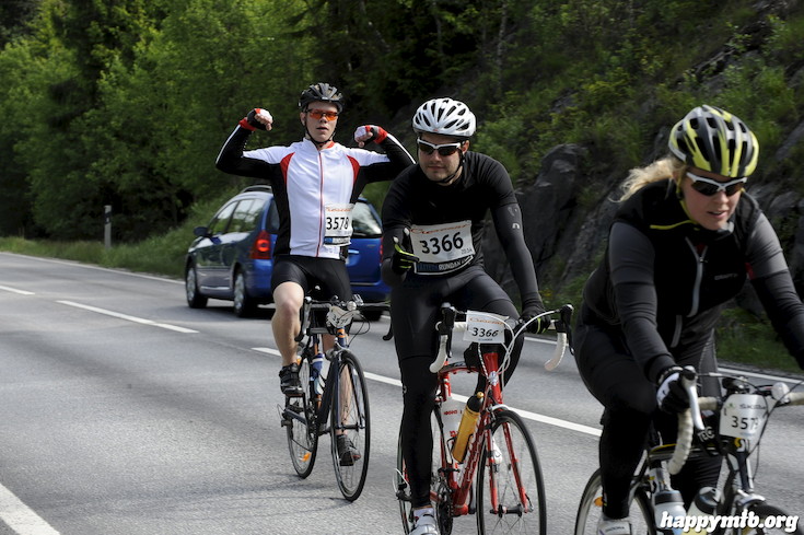 Bild från Vätternrundan 2015