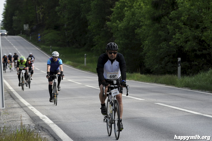 Bild från Vätternrundan 2015