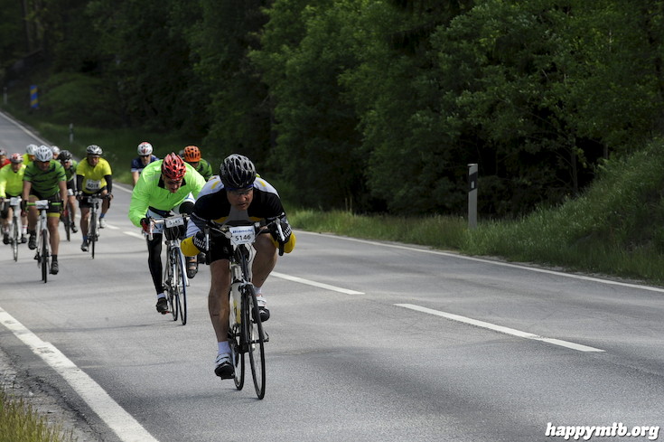 Bild från Vätternrundan 2015