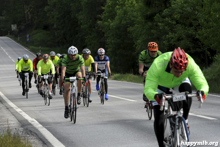 Bild från Vätternrundan 2015