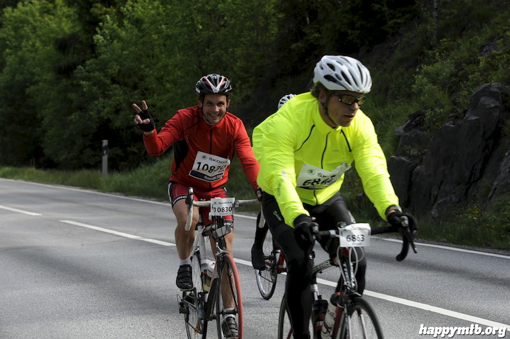 Bild från Vätternrundan 2015