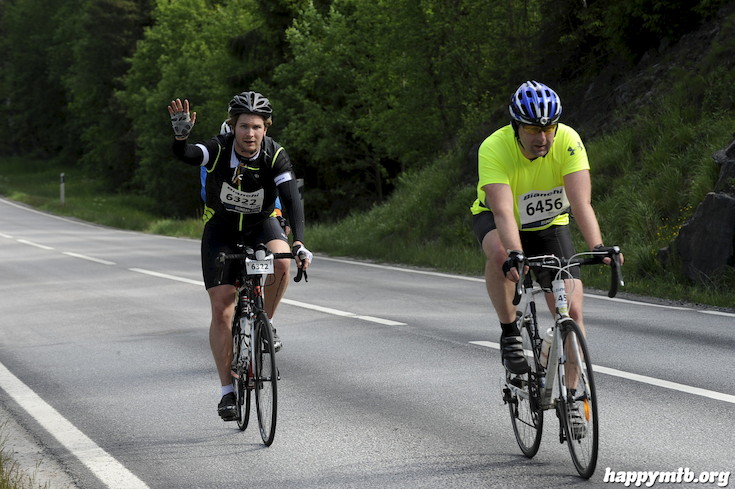 Bild från Vätternrundan 2015