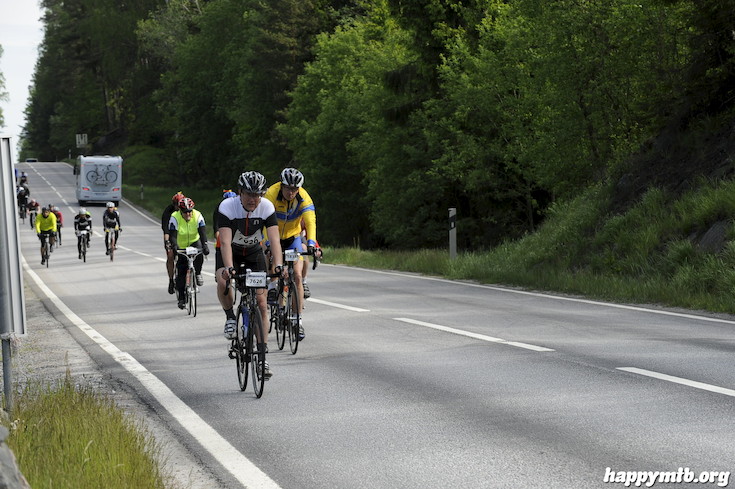 Bild från Vätternrundan 2015
