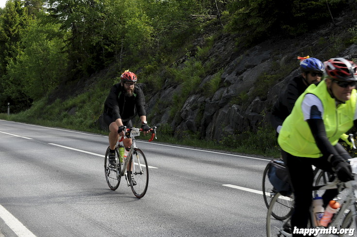 Bild från Vätternrundan 2015