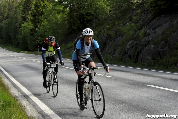 Bild från Vätternrundan 2015