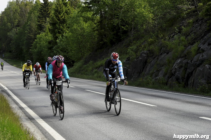 Bild från Vätternrundan 2015