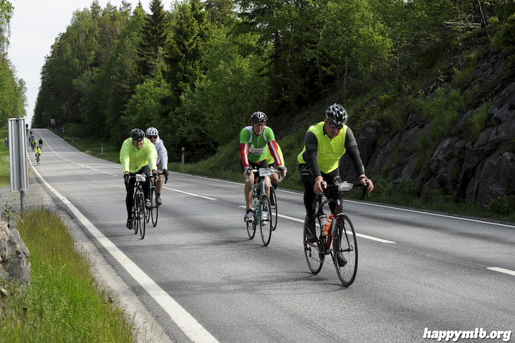 Bild från Vätternrundan 2015