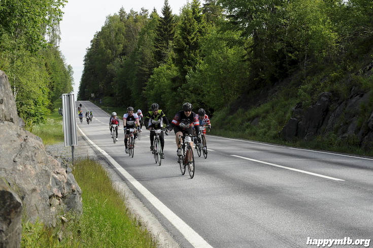 Bild från Vätternrundan 2015