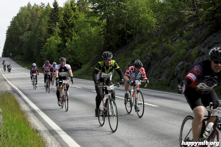 Bild från Vätternrundan 2015