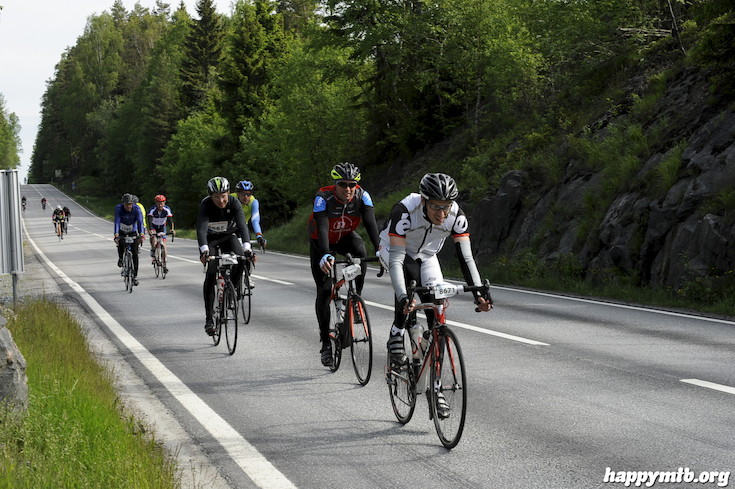Bild från Vätternrundan 2015
