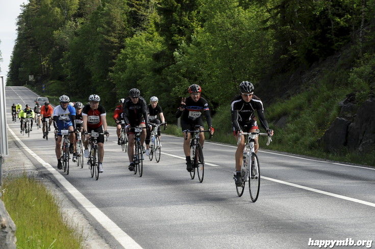 Bild från Vätternrundan 2015