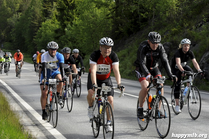Bild från Vätternrundan 2015