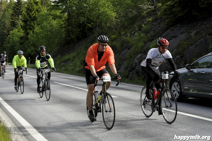 Bild från Vätternrundan 2015