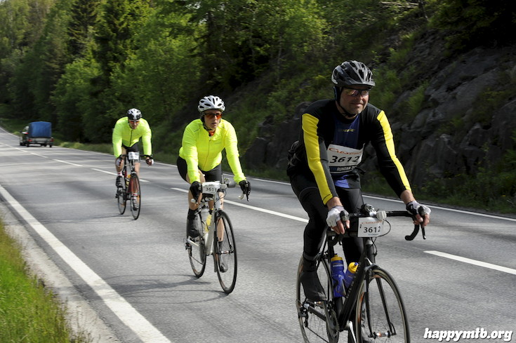 Bild från Vätternrundan 2015